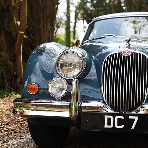 Jaguar belonging to UK speed record legend in Stansted sale